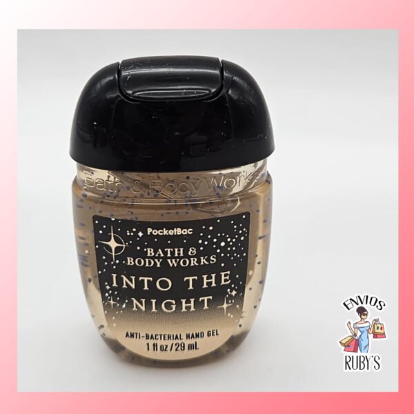 Gel antibacterial de mano 29ml.  Into The Night